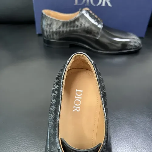 Replica Christian Dior Leather Shoes For Men #1434764 $165.00 USD for Wholesale
