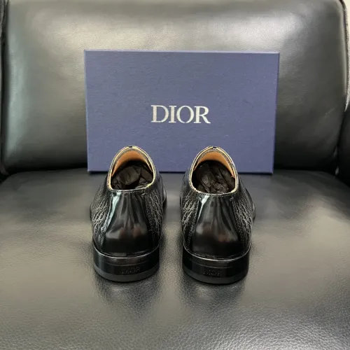 Replica Christian Dior Leather Shoes For Men #1434767 $165.00 USD for Wholesale
