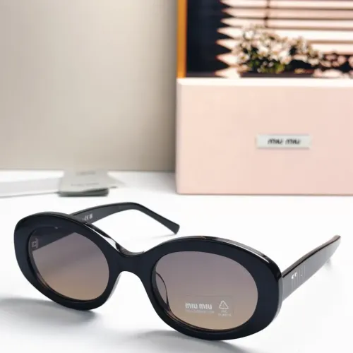 Cheap MIU MIU AAA Quality Sunglasses #1434793, $$48.00 USD On MIU MIU AAA Sunglasses