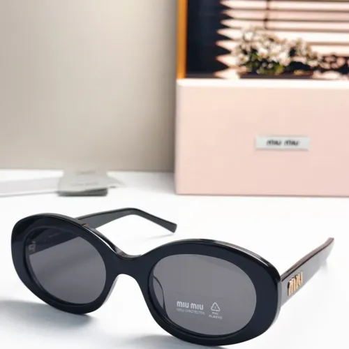 Cheap MIU MIU AAA Quality Sunglasses #1434794, $$48.00 USD On MIU MIU AAA Sunglasses