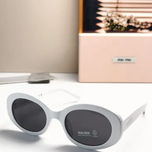 Cheap MIU MIU AAA Quality Sunglasses #1434797, $$48.00 USD On MIU MIU AAA Sunglasses