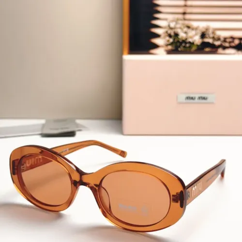 Cheap MIU MIU AAA Quality Sunglasses #1434798, $$48.00 USD On MIU MIU AAA Sunglasses
