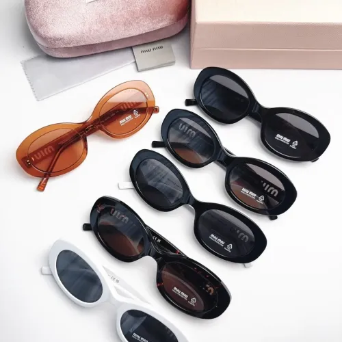 Replica MIU MIU AAA Quality Sunglasses #1434798 $48.00 USD for Wholesale