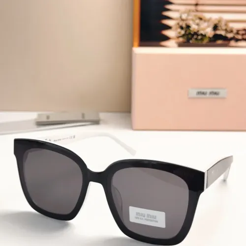 Cheap MIU MIU AAA Quality Sunglasses #1434807, $$56.00 USD On MIU MIU AAA Sunglasses