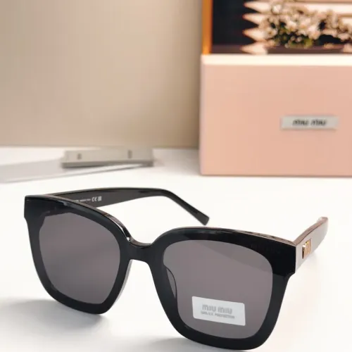 Cheap MIU MIU AAA Quality Sunglasses #1434808, $$56.00 USD On MIU MIU AAA Sunglasses