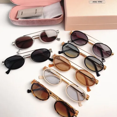 Replica MIU MIU AAA Quality Sunglasses #1434810 $60.00 USD for Wholesale