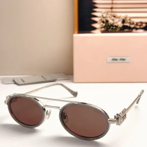Cheap MIU MIU AAA Quality Sunglasses #1434812, $$60.00 USD On MIU MIU AAA Sunglasses