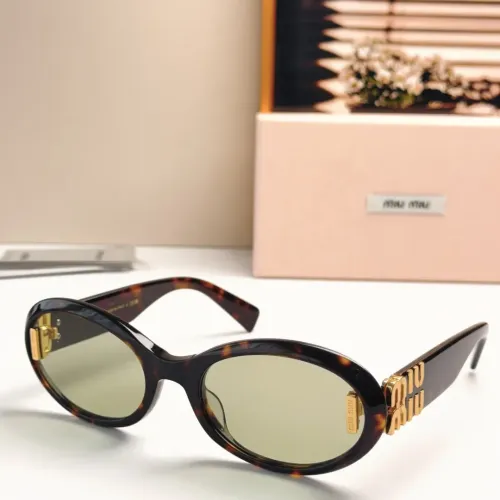 Cheap MIU MIU AAA Quality Sunglasses #1434823, $$60.00 USD On MIU MIU AAA Sunglasses