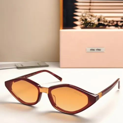 Cheap MIU MIU AAA Quality Sunglasses #1434824, $$60.00 USD On MIU MIU AAA Sunglasses