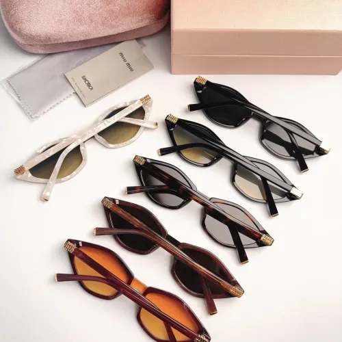 Replica MIU MIU AAA Quality Sunglasses #1434825 $60.00 USD for Wholesale
