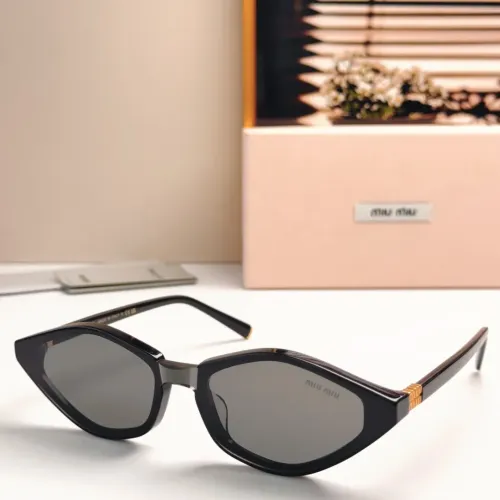 Cheap MIU MIU AAA Quality Sunglasses #1434829, $$60.00 USD On MIU MIU AAA Sunglasses