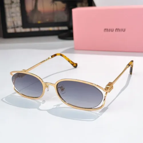 Cheap MIU MIU AAA Quality Sunglasses #1434831, $$60.00 USD On MIU MIU AAA Sunglasses
