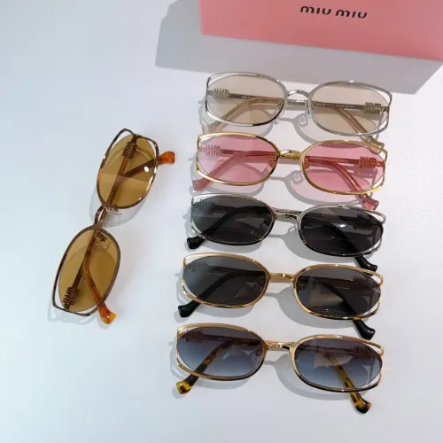 Replica MIU MIU AAA Quality Sunglasses #1434832 $60.00 USD for Wholesale