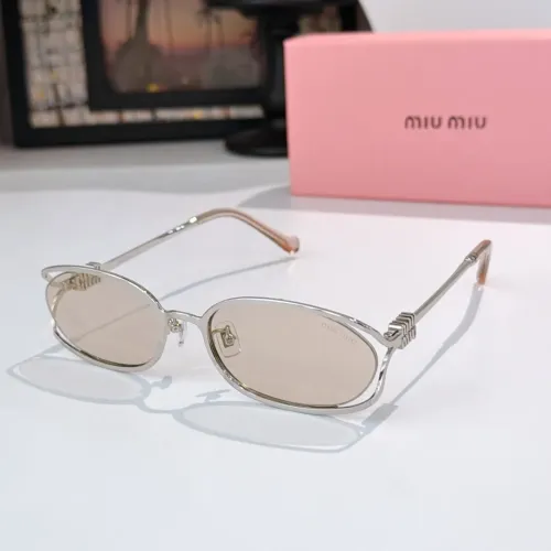 Cheap MIU MIU AAA Quality Sunglasses #1434833, $$60.00 USD On MIU MIU AAA Sunglasses