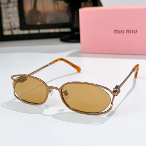 Cheap MIU MIU AAA Quality Sunglasses #1434834, $$60.00 USD On MIU MIU AAA Sunglasses