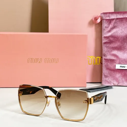 Cheap MIU MIU AAA Quality Sunglasses #1434840, $$64.00 USD On MIU MIU AAA Sunglasses