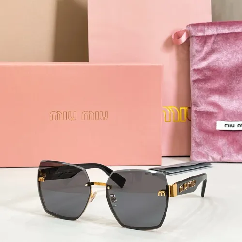 Cheap MIU MIU AAA Quality Sunglasses #1434842, $$64.00 USD On MIU MIU AAA Sunglasses