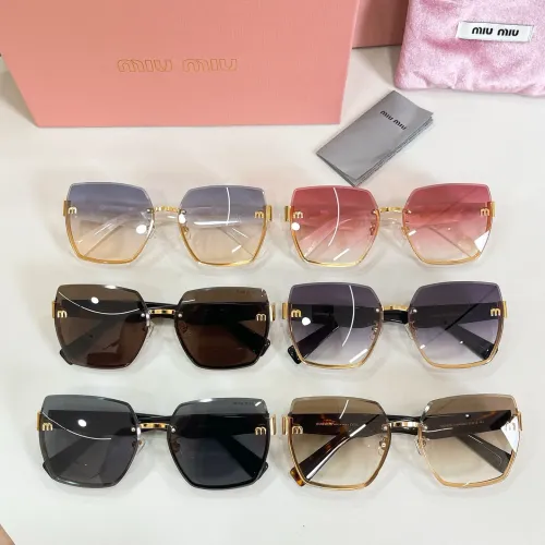 Replica MIU MIU AAA Quality Sunglasses #1434842 $64.00 USD for Wholesale