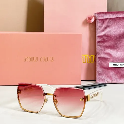 Cheap MIU MIU AAA Quality Sunglasses #1434846, $$64.00 USD On MIU MIU AAA Sunglasses
