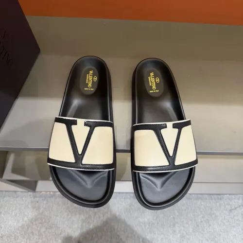Replica Valentino Slippers For Men #1434873 $52.00 USD for Wholesale
