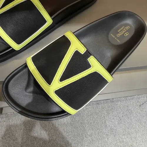 Replica Valentino Slippers For Men #1434874 $52.00 USD for Wholesale