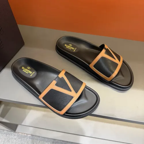 Replica Valentino Slippers For Men #1434875 $52.00 USD for Wholesale