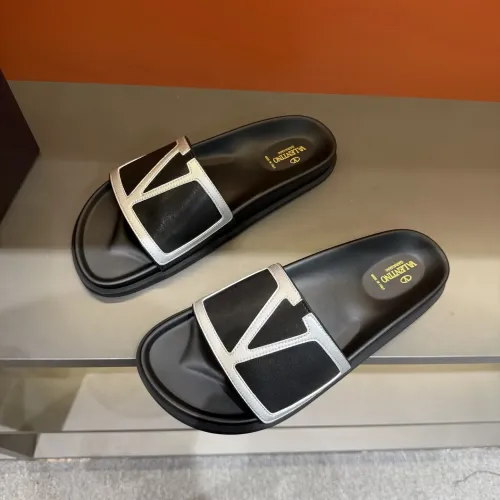 Replica Valentino Slippers For Men #1434876 $52.00 USD for Wholesale