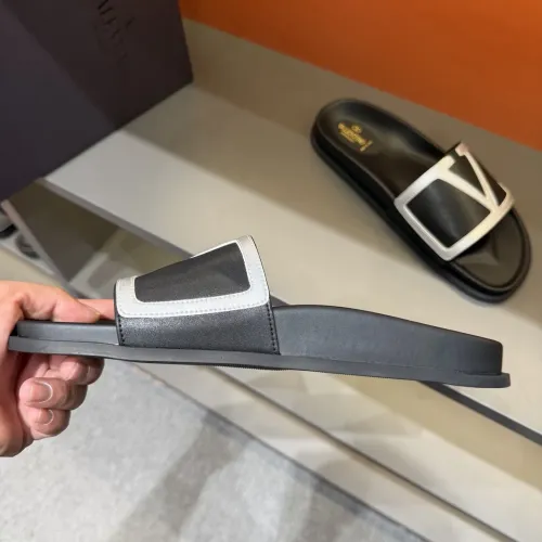 Replica Valentino Slippers For Men #1434876 $52.00 USD for Wholesale