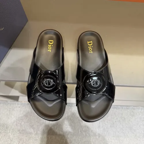 Replica Christian Dior Slippers For Men #1434879 $52.00 USD for Wholesale