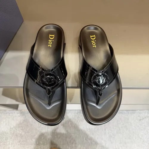 Replica Christian Dior Slippers For Men #1434881 $52.00 USD for Wholesale