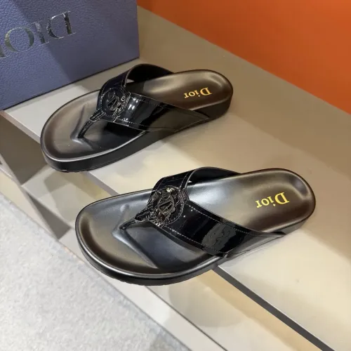 Replica Christian Dior Slippers For Men #1434881 $52.00 USD for Wholesale