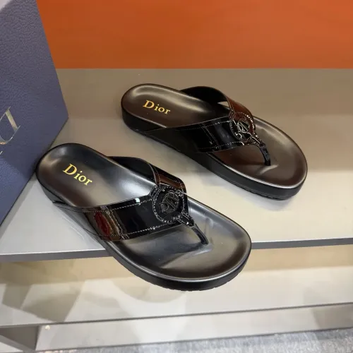Replica Christian Dior Slippers For Men #1434881 $52.00 USD for Wholesale
