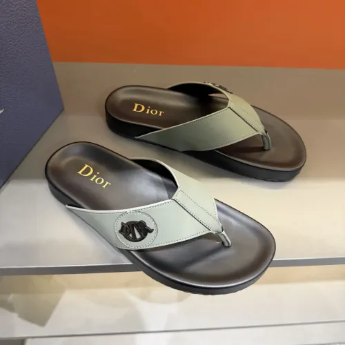 Replica Christian Dior Slippers For Men #1434882 $52.00 USD for Wholesale