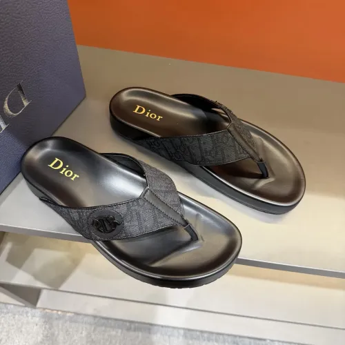 Replica Christian Dior Slippers For Men #1434884 $52.00 USD for Wholesale