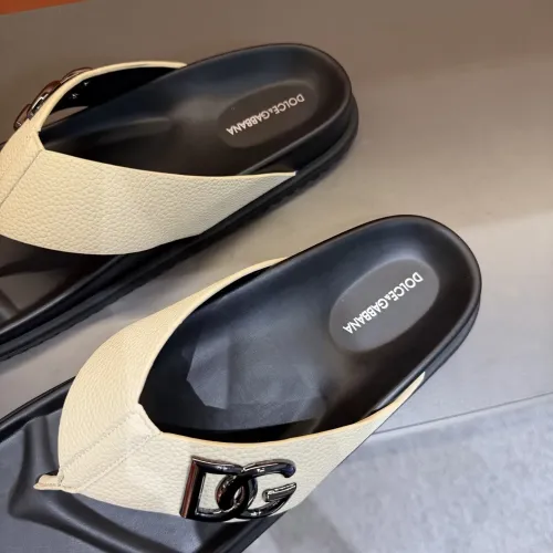 Replica Dolce & Gabbana D&G Slippers For Men #1434886 $52.00 USD for Wholesale
