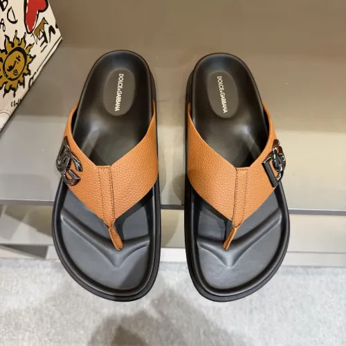 Replica Dolce & Gabbana D&G Slippers For Men #1434887 $52.00 USD for Wholesale