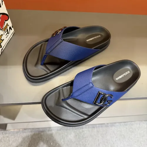 Replica Dolce & Gabbana D&G Slippers For Men #1434892 $52.00 USD for Wholesale