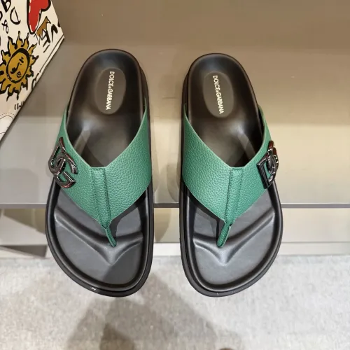 Replica Dolce & Gabbana D&G Slippers For Men #1434893 $52.00 USD for Wholesale