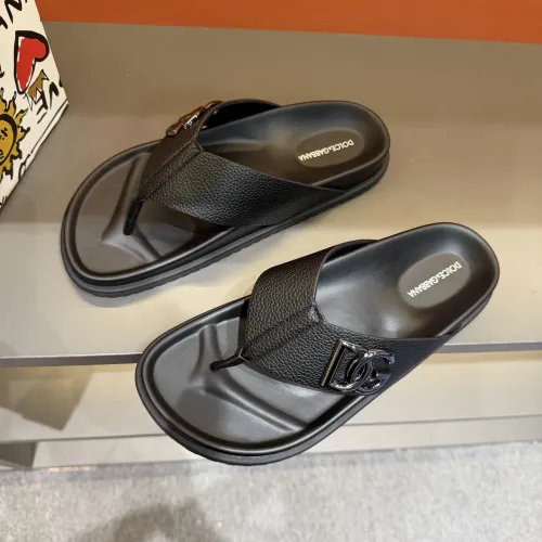 Replica Dolce & Gabbana D&G Slippers For Men #1434894 $52.00 USD for Wholesale
