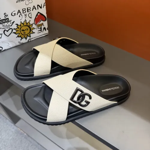 Cheap Dolce &amp; Gabbana D&amp;G Slippers For Men #1434896, $$52.00 USD On Dolce &amp; Gabbana D&amp;G Slippers