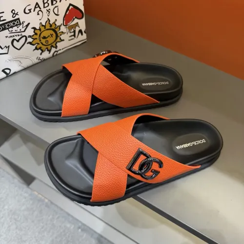 Cheap Dolce &amp; Gabbana D&amp;G Slippers For Men #1434898, $$52.00 USD On Dolce &amp; Gabbana D&amp;G Slippers