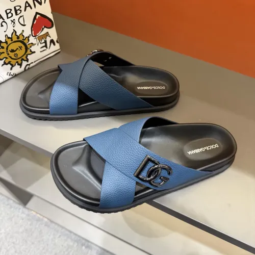 Cheap Dolce &amp; Gabbana D&amp;G Slippers For Men #1434901, $$52.00 USD On Dolce &amp; Gabbana D&amp;G Slippers