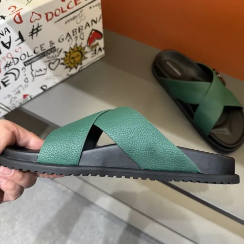 Replica Dolce & Gabbana D&G Slippers For Men #1434903 $52.00 USD for Wholesale