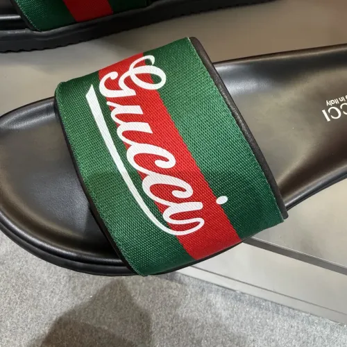 Replica Gucci Slippers For Men #1434907 $52.00 USD for Wholesale