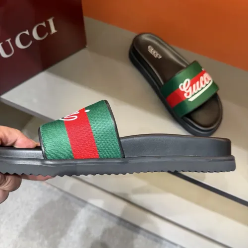 Replica Gucci Slippers For Men #1434907 $52.00 USD for Wholesale