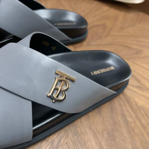 Replica Burberry Slippers For Men #1434920 $85.00 USD for Wholesale