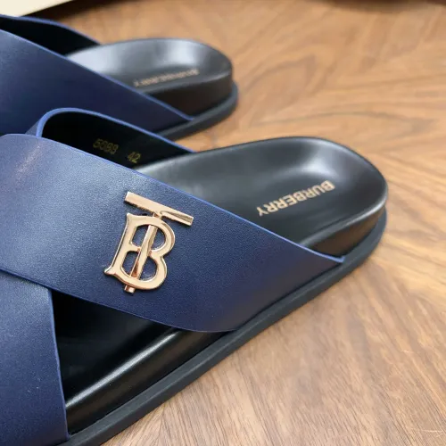 Replica Burberry Slippers For Men #1434921 $85.00 USD for Wholesale