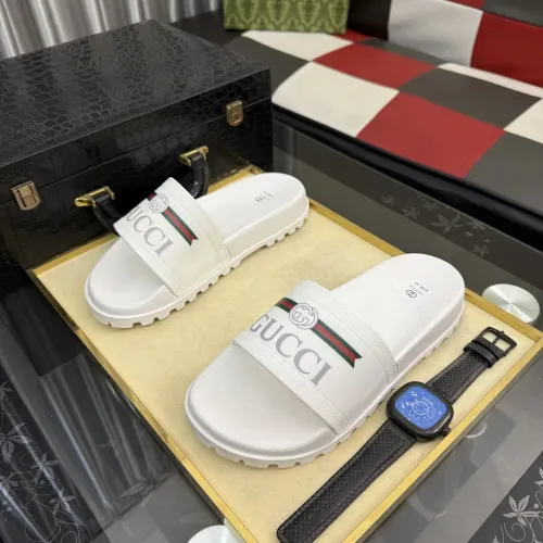 Replica Gucci Slippers For Men #1434947 $48.00 USD for Wholesale