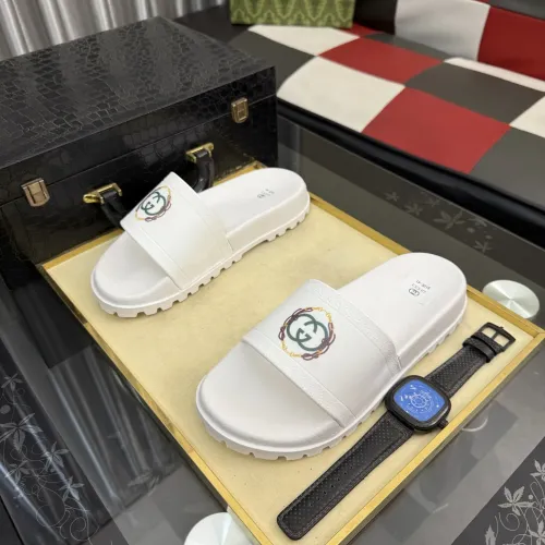 Replica Gucci Slippers For Men #1434955 $48.00 USD for Wholesale