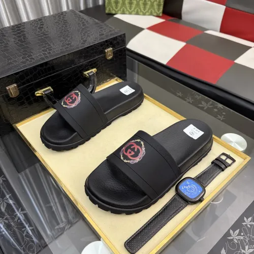 Replica Gucci Slippers For Men #1434956 $48.00 USD for Wholesale